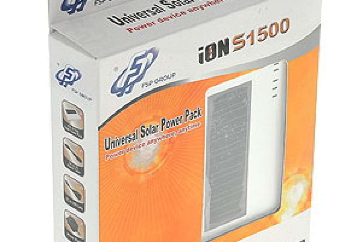 Свобода от розетки с солнечным аккумулятором FSP Mobile Power Bank Solar PB 8 (S1500)