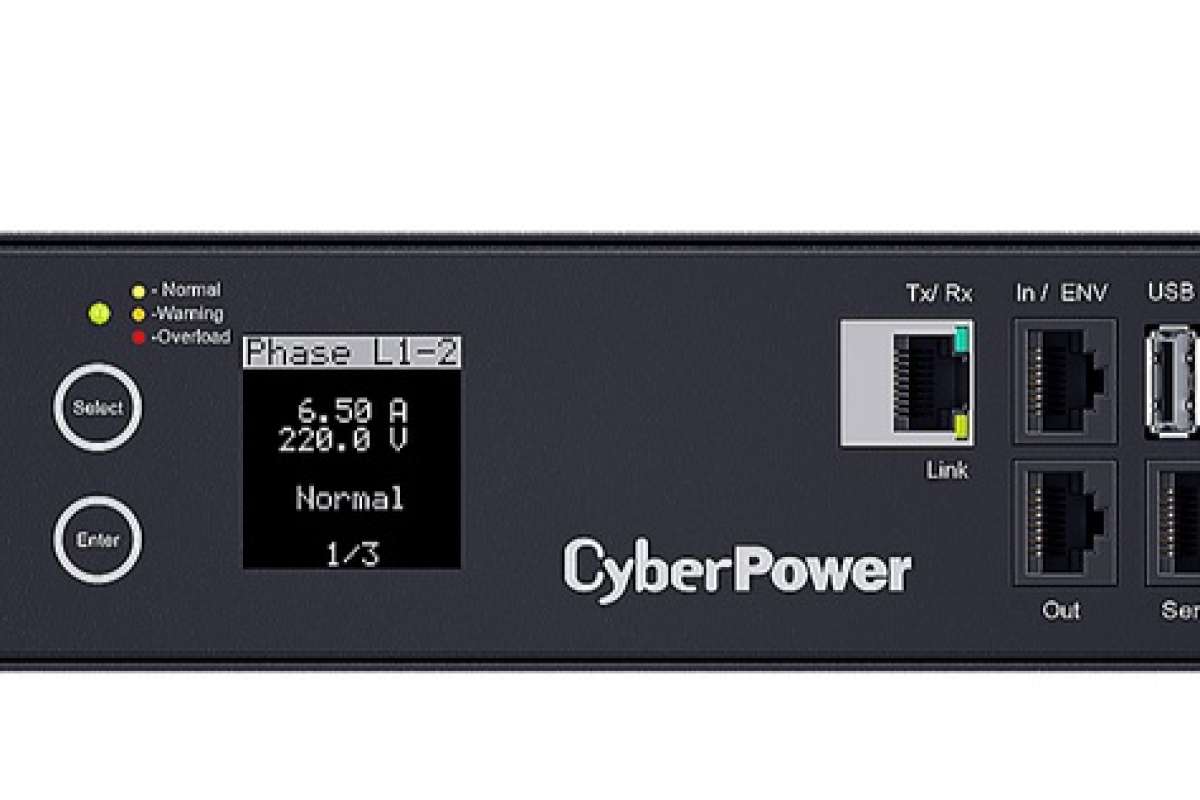 Трехфазные PDU CyberPower для высоконагрузочных стоек и ЦОД
