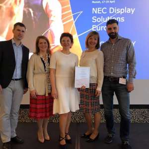 Двойная победа «российской сборной» NEC Display Solutions