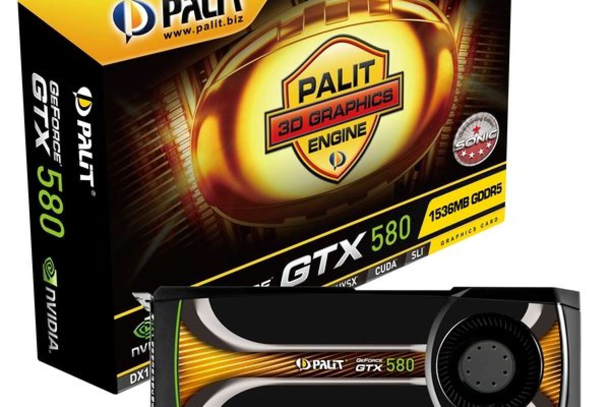 Видеокарты Palit GeForce GTX 580 – лучший выбор для игр!