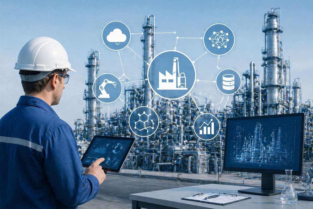 Цифровая трансформация химической промышленности в 2026 году