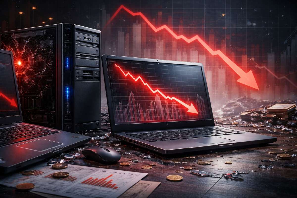 Третий квартал 2025 года на российском рынке компьютеров стал негативным для рынка ПК