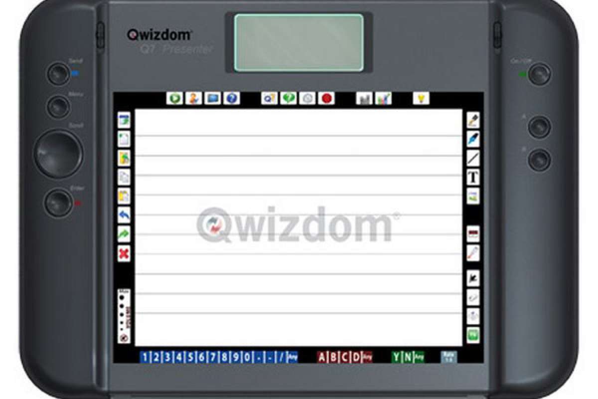 Планшет Qwizdom Q7 для проведения интерактивных опросов в "ДЕЛАЙТ 2000"