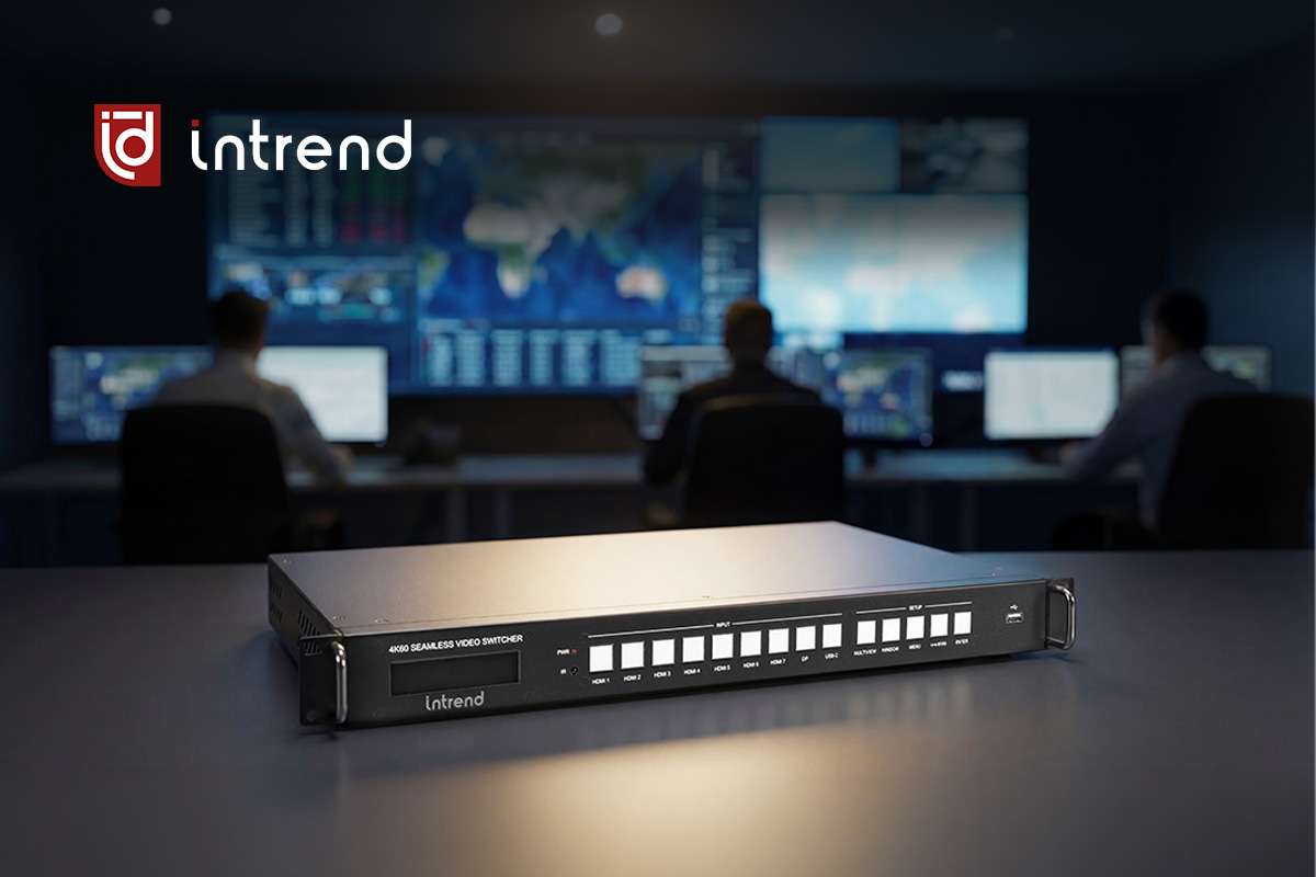 Коммутатор Intrend ITSFM 9x1HDC — законченное AV-решение для сложной инфраструктуры