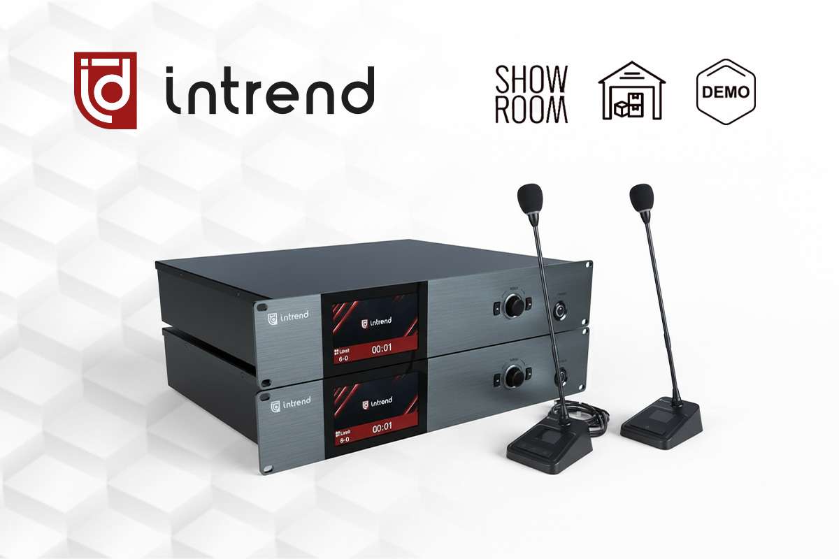 Intrend ICS Professional ─ цифровая конгресс-система с большими возможностями