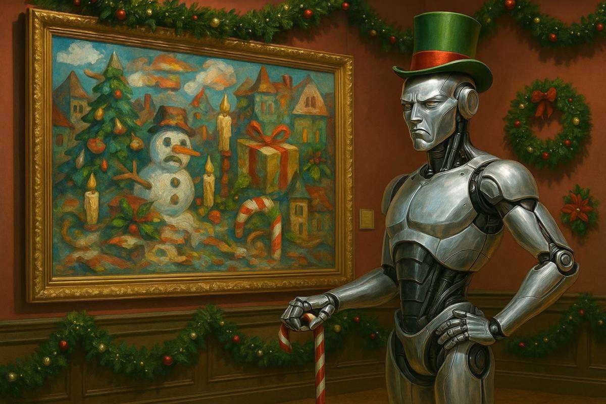 «Новогодняя коллекция 2025». Слово года: ИИ-бурда (AI slop)