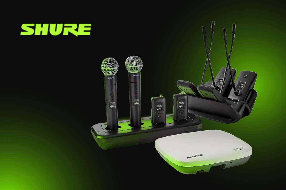 Решения SHURE в компании AUVIX