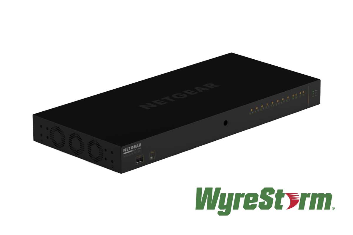 Управляемый коммутатор L3 - 8x 10/100/1000 (PoE+) + 2x 10/100/1000 + 2x 10GbE SFP+ | PoE+ 240 Вт| 1U - WyreStorm M4250-GSM4212PX-10P