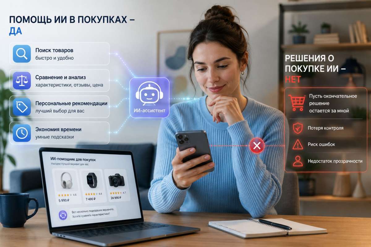 Gartner: потребители хотят получать помощь ИИ при покупках, но не хотят, чтобы ИИ принимал решения о покупке