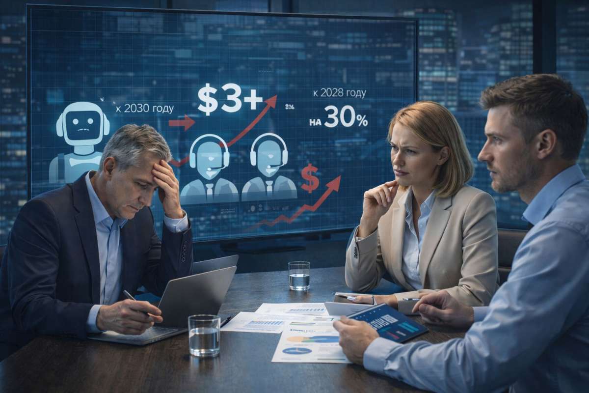 Gartner: к 2030 году стоимость обработки одного обращения с помощью GenAI в службах поддержки превысит стоимость работы офшорных операторов-людей